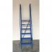 6 Tread Push and Liftmobile Safety Step Painted 432924
