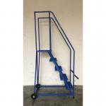 5 Tread Push and Liftmobile Safety Step Painted 432931