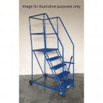 9 Tread Medium Dutypunched Metal Safety Steps 433032