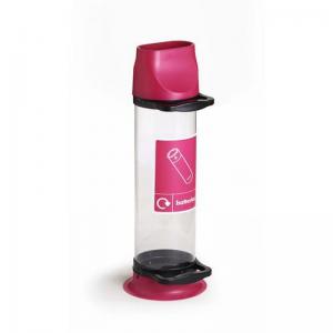 10 Litre Battery Recycling Bin, Pink 433148