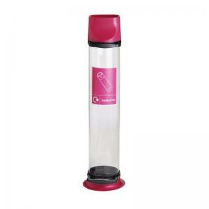 15 Litre Battery Recycling Bin, Pink 433150