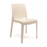 Strata Polypropylene Chairfor Contract Use - Vanilla Cream 433167
