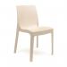 Strata Polypropylene Chairfor Contract Use - Vanilla Cream 433167