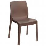 Strata Polypropylenechair for Contract Use - Moka 433176