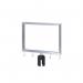 Umbrella Polished Chromesign Frame with Post Adapter 433181
