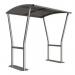 Stanton Cycle Shelter- 2 m - Galvanised Roof 433213