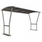 Stanton Cycle Shelter- 4 m - Galvanised Roof 433215