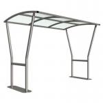 Stanton Cycle Shelter- 3 m - Clear Pet G Roof 433222