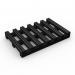 Roof Walkway Matting, Crossgrip 2020, Black, 600 mm X 10 m Roll 433253