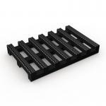 Roof Walkway Matting, Crossgrip 2020, Black, 1220 mm X 10 m Roll 433255