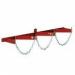 Cylinder Wall Rack- 3 Cylinders - Red 433280