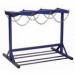 Cylinder Floor Rack -double Sided - 4 Cylinders - Blue 433287