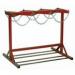 Cylinder Floor Rack -double Sided - 6 Cylinders - Red 433292