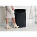 Bo Pedal Bin, 2 X 30L - Matt Black 433303