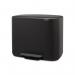 Bo Pedal Bin, 3 X 11 l - Matt Black 433309