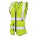 Lynmouth Iso 20471 Class 1 Superior, Large Yellow Waistcoat 433313