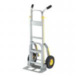 Aluminium Folding Sack Truck,with Stair Guide, 200 Kg Capacity 433331
