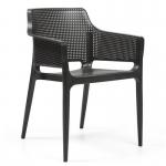 Boom Polypropylene Armchairfor Contract Use Black 433337