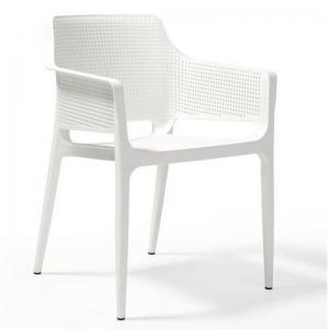 Boom Polypropylene Armchair For Contract Use  White 433342