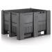 Pack of 4 Palletbox Cb 3 Hdpe Basaltgrey (fda Food Contct Approved Recycled(no Lid)) 433368