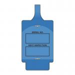 Assettag Flex -inspection 1 (pk 10 Blue) 433400