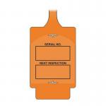 Assettag Flex - Inspection 1 (pk 10 Orange) 433402