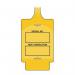 Assettag Flex - Inspection 1 (pk 10 Yellow) 433405