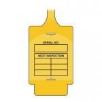 Assettag Flex - Inspection 2 (pk 10 Yellow) 433411