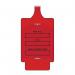 Assettag Flex - Swl (pk 10 Red) 433415