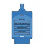 Assettag Flex - Vibrationcontrol (pk 10 Blue) 433418