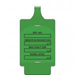 Assettag Flex - Vibrationcontrol (pk 10 Green) 433419