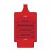 Assettag Flex - Vibrationcontrol (pk 10 Red) 433421