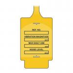 Assettag Flex - Vibrationcontrol (pk 10 Yellow) 433423