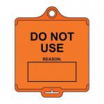 Assettag Flex Medium- Do Not Use 2 (pk 10 Orange) 433437