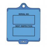 Assettag Flex Medium- Inspection 1 (pk 10 Blue) 433442