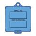 Assettag Flex Medium- Inspection 1 (pk 10 Blue) 433442
