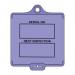 Assettag Flex Medium- Inspection 1 (pk 10 Lilac) 433444