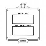 Assettag Flex Medium- Inspection 1 (pk 10 White) 433448