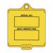 Assettag Flex Medium- Inspection 1 (pk 10 Yellow) 433449