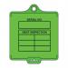 Assettag Flex Medium- Inspection 2 (pk 10 Green) 433451