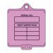 Assettag Flex Medium- Inspection 2 (pk 10 Pink) 433454