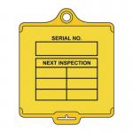 Assettag Flex Medium- Inspection 2 (pk 10 Yellow) 433457