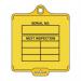 Assettag Flex Medium- Inspection 2 (pk 10 Yellow) 433457