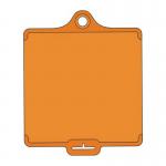 Assettag Flex Medium -orange Plain No Print (pack of 10) 433460