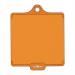 Assettag Flex Medium -orange Plain No Print (pack of 10) 433460