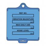 Assettag Flex Medium- Vibration Control (pk 10 Blue) 433471