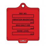Assettag Flex Medium- Vibration Control (pk 10 Red) 433476