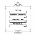 Assettag Flex Medium -vibration Control (pk 10 White) 433477