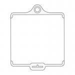 Assettag Flex Medium -white Plain No Print (pack of 10) 433479