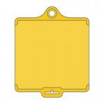 Assettag Flex Medium -yellow Plain No Print (pack of 10) 433480